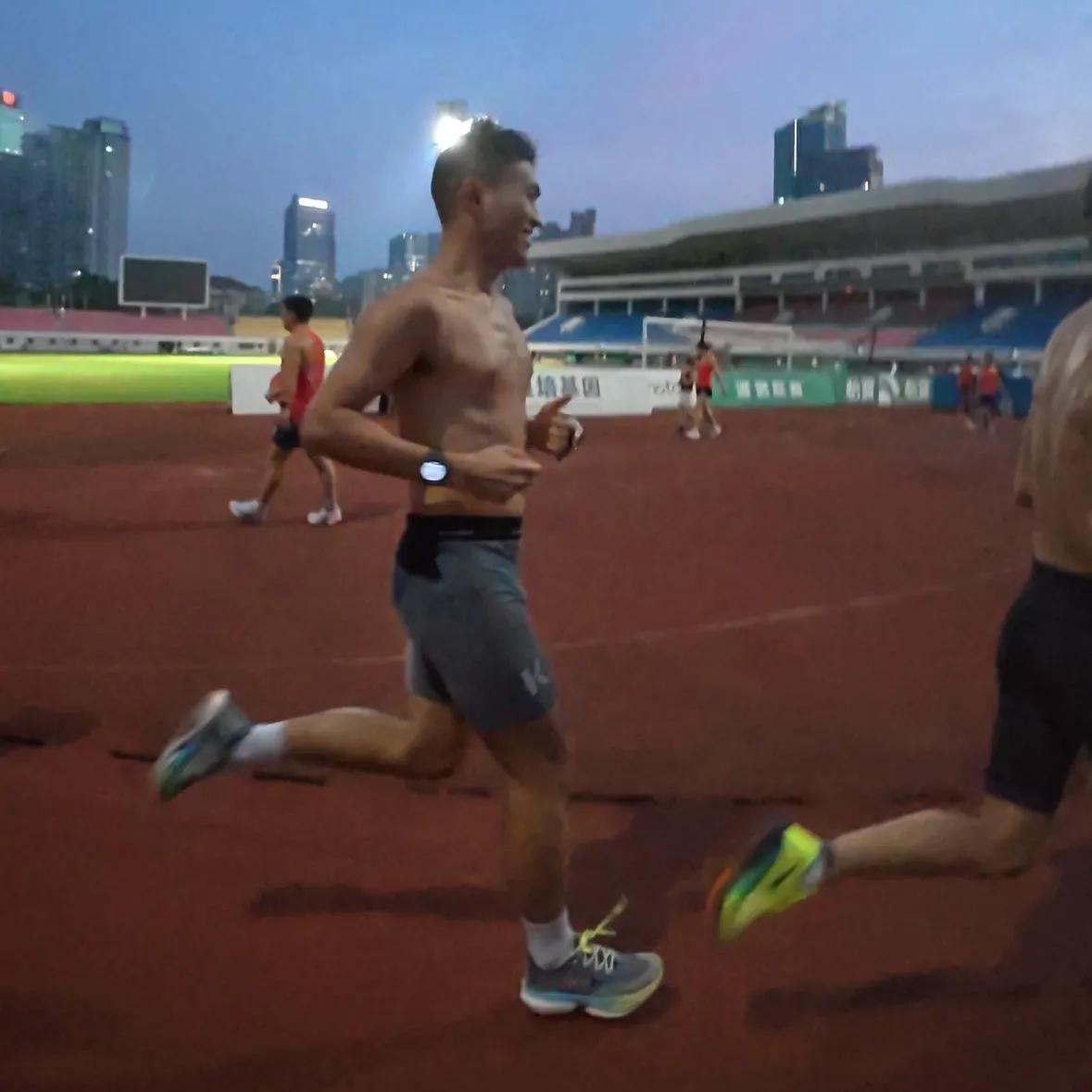 跑步完全可以胜任