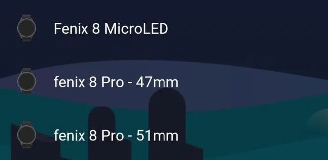 去年泄露的机型