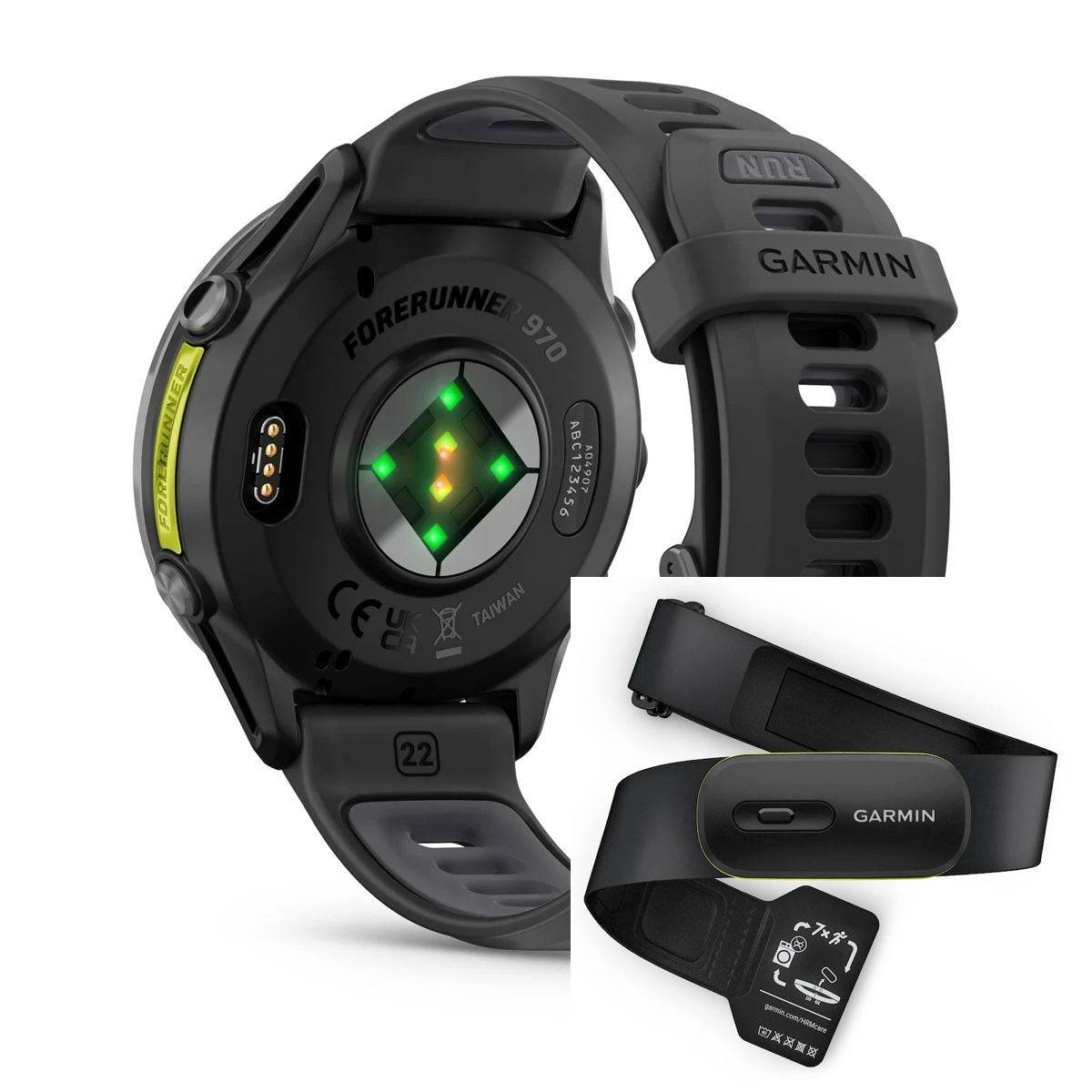  Forerunner 970 vs HRM-600